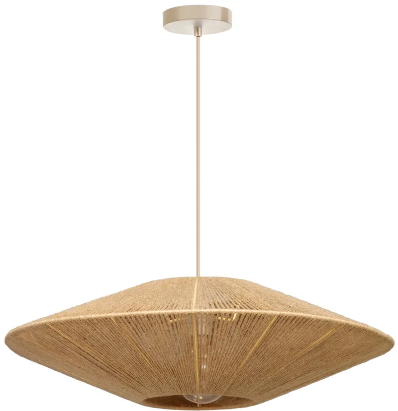 Milou Hanglamp 65cm Incl Creme pendel 3 meter från ETH i Zand – produktbild