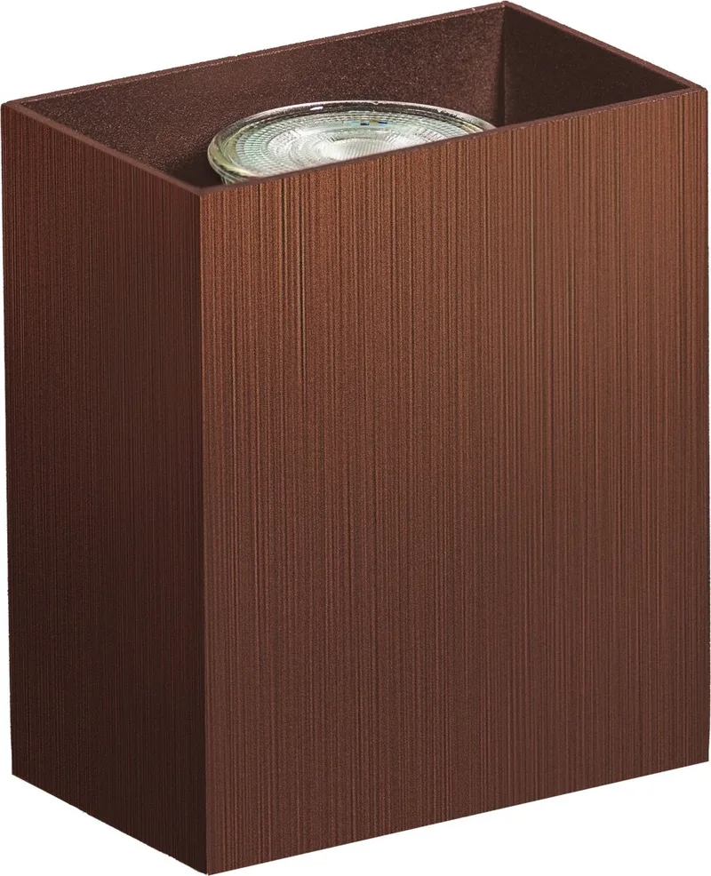 Minke Wandlamp 1xGU10 von ETH in Bronze – Produktfoto
