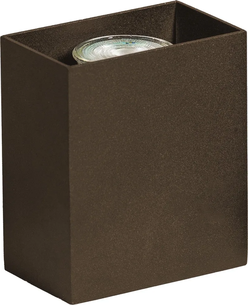 Minke Wandlamp excl. 1x GU10 fra ETH i Anodic Brown – produktbillede
