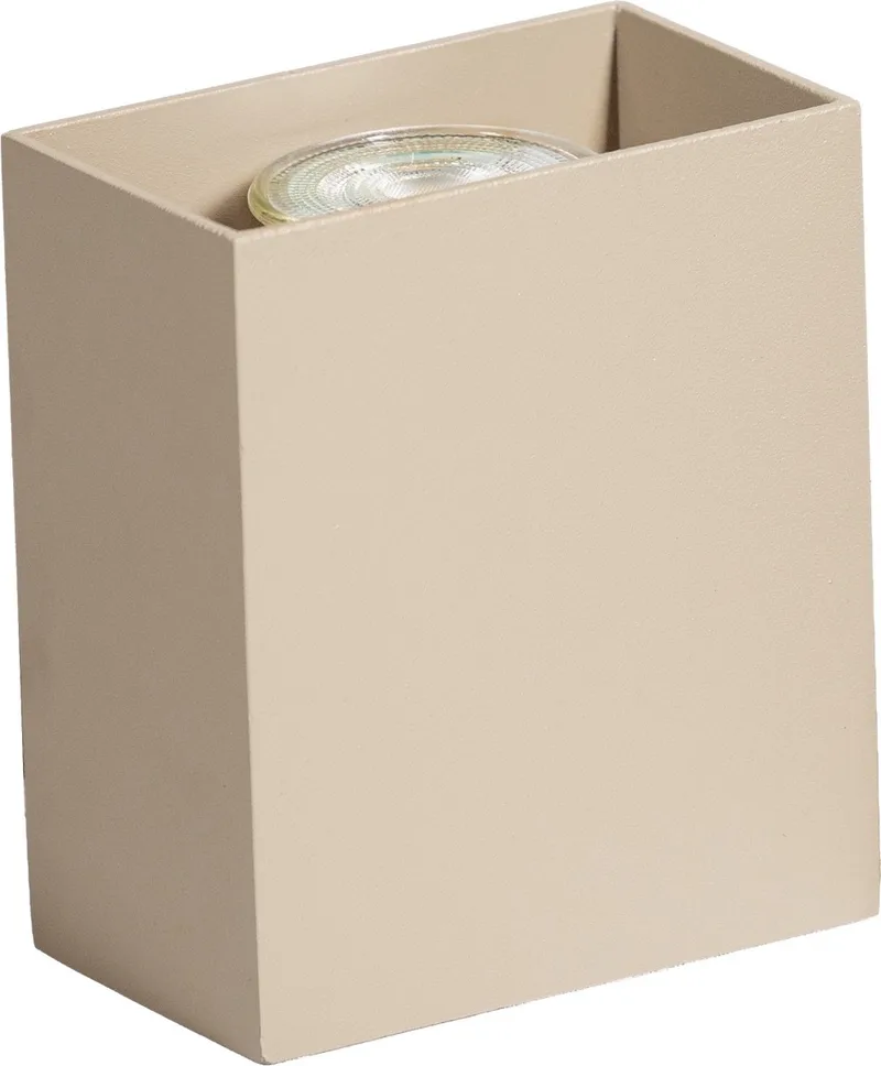 Minke Wandlamp excl. 1x GU10 fra ETH i Champagne – produktbillede