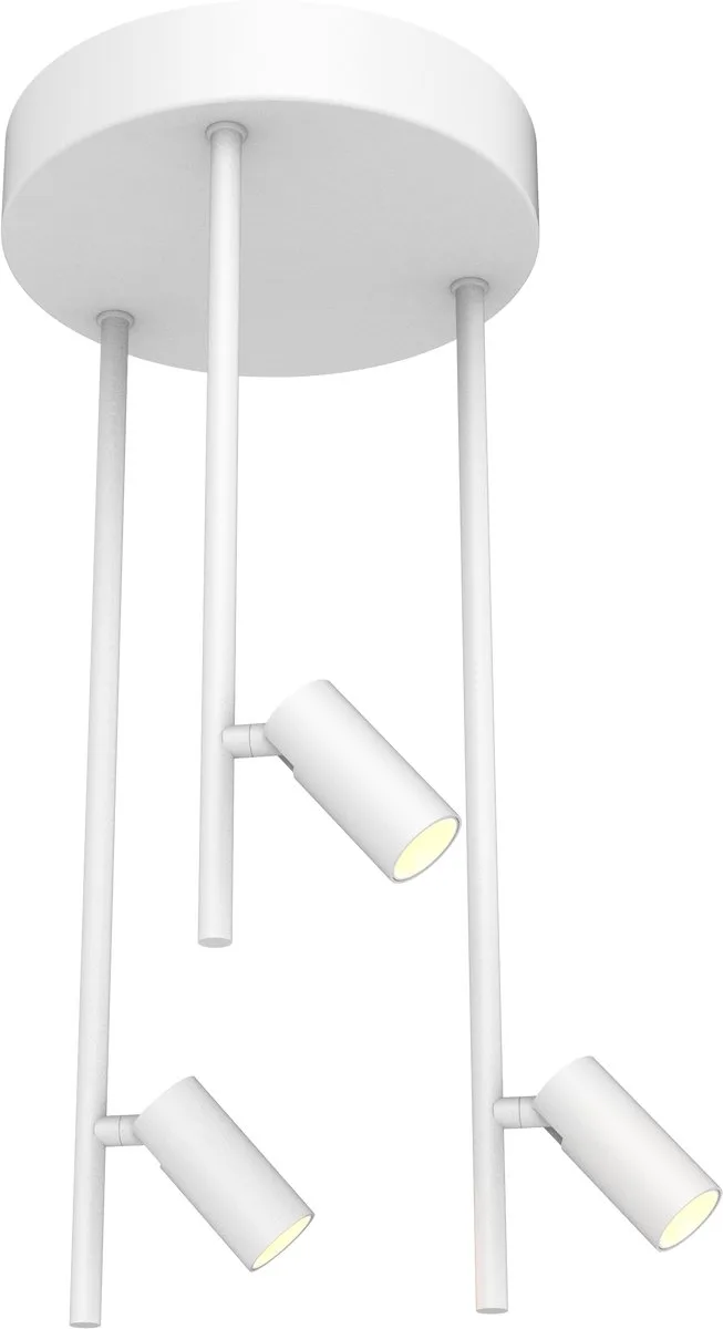 Minora Spot 3 Lichts 10.5w led dimbaar de ETH en Blanc – photo produit