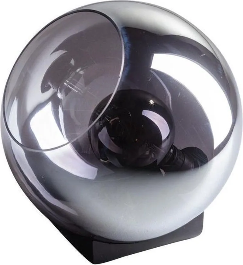 Orb Tafellamp - E27 - Gerookt van ETH in Zwart – productfoto