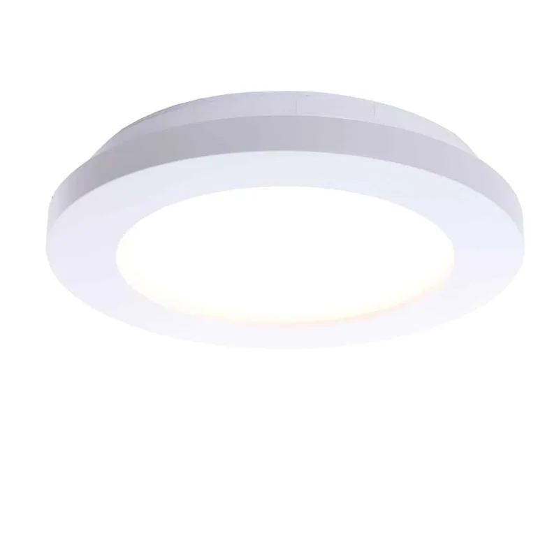 Plafondlamp | 17 cm | Anne plafondlampen IP44 | LED | wit | kunststof metaal | diffuse verlichting de ETH – photo produit 1 sur 3