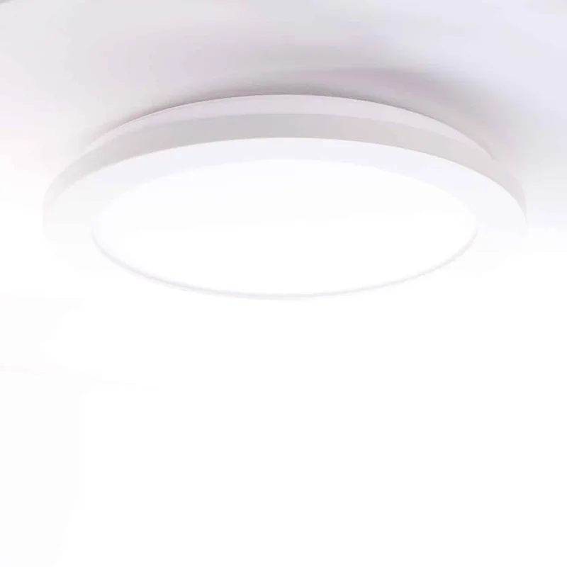 Plafondlamp | 26 cm | Anne plafondlampen IP44 | LED | wit | kunststof metaal | moderne functionele de ETH – photo produit 1 sur 3