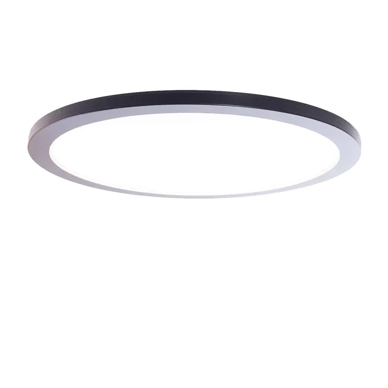 Plafondlamp | 40 cm | Anne plafondlampen IP44 | LED | zwart | kunststof metaal | diffuse verlichting fra ETH – produktbillede 1 af 3