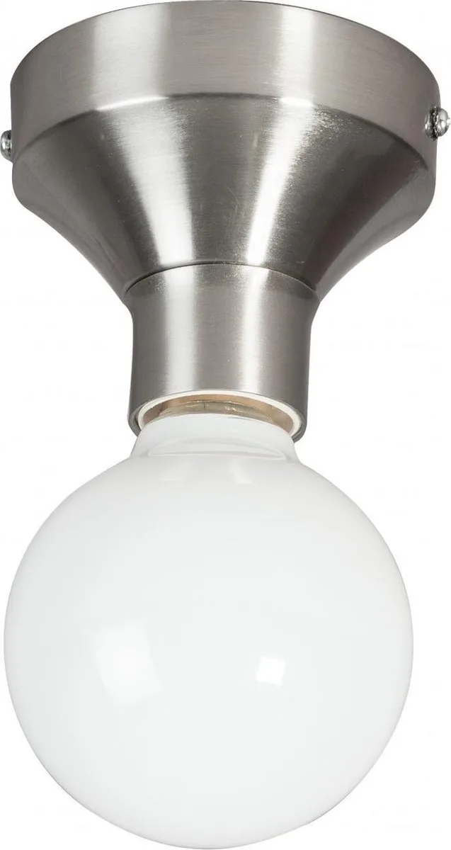 Plafondlamp Tasso RVS kleur