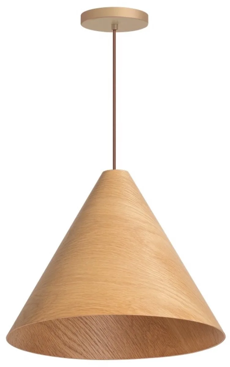 Robin hanglamp E27 230v dia.450mm Oak von ETH in Braun – Produktfoto