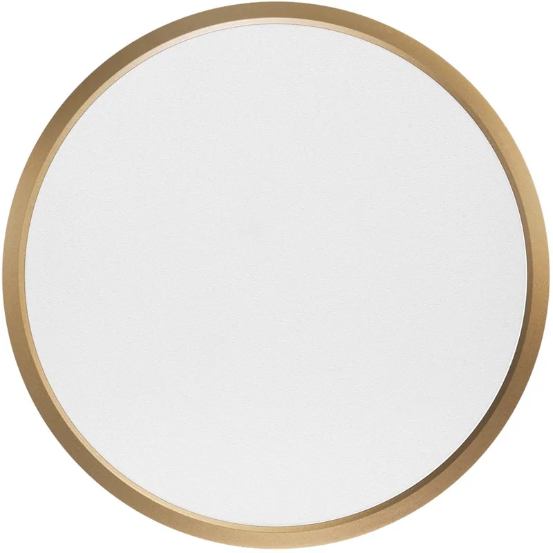 Ruby Led plaf rond 3 step dimm. 2800k 18w IP44 Gold 23x2.4cm + mem. Ra90 von ETH in Gold – Produktfoto
