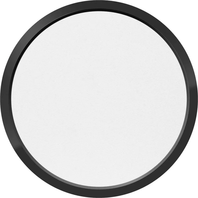 Ruby Led plaf rond 3 step dimm. 2800k 24w IP44 30x2.4cm + mem. Ra90 van ETH in Zwart – productfoto