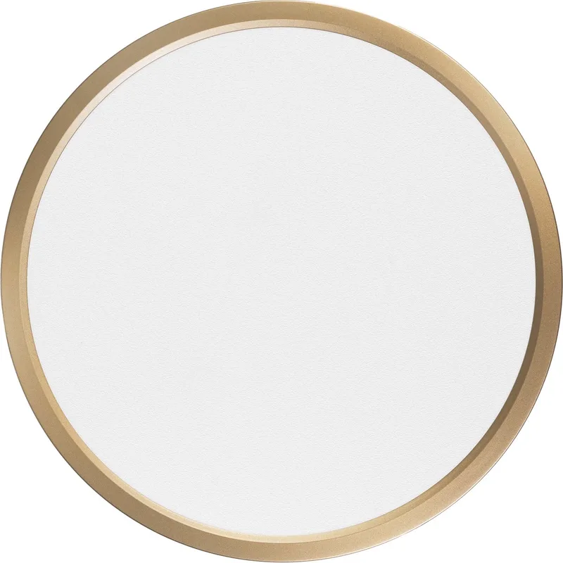 Ruby Led plaf rond 3 step dimm. 2800k 24w IP44 Gold 30x2.4cm + mem. Ra90 van ETH in Goud – productfoto