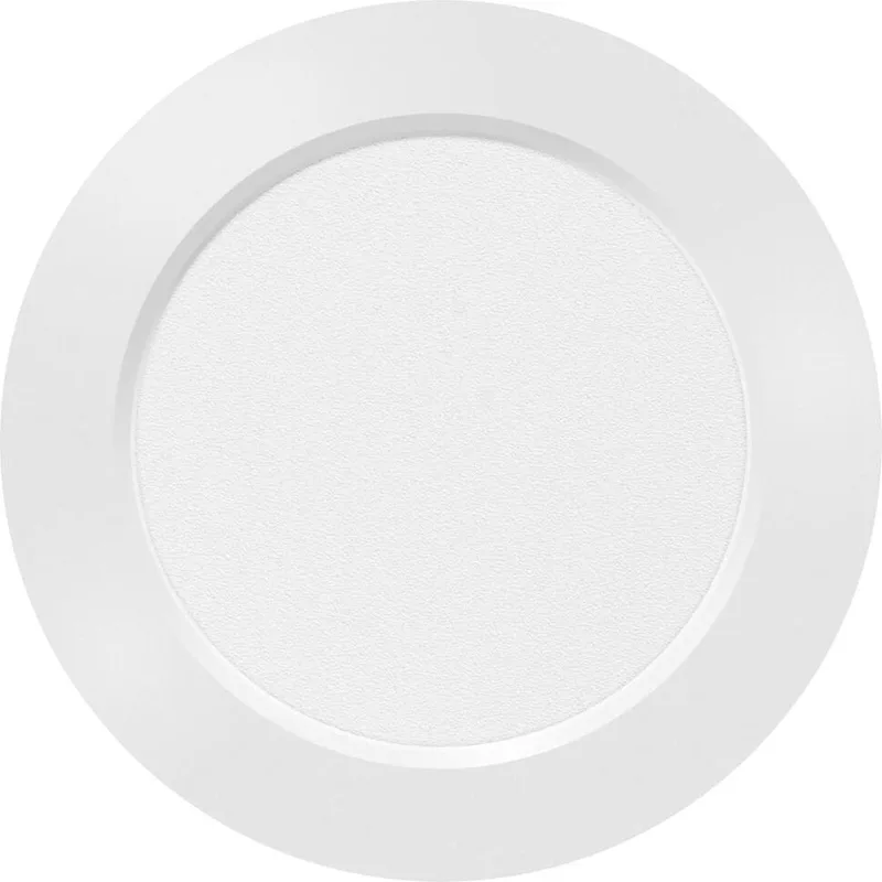 Ruby Led plaf rond 3 step dimm. 2800k 8w IP44 16.5x1.8cm + mem. Ra90 + inbouw von ETH in Weiß – Produktfoto