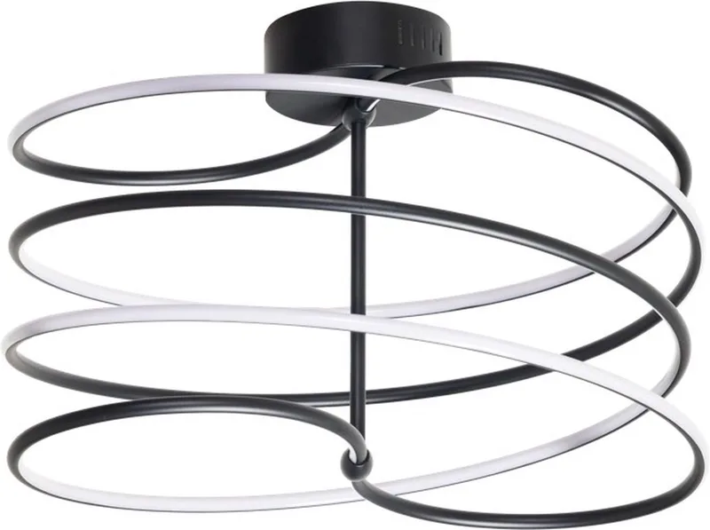 Slinger Plafonniere Led 40w 2700k 3 stap dimbaar de ETH en Noir – photo produit