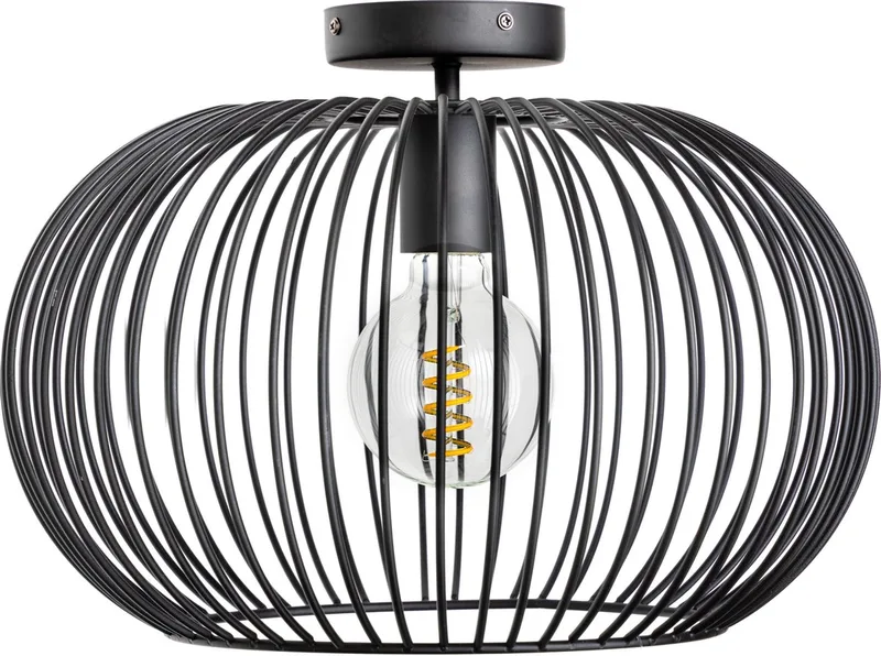Wire 2.0 Plafonniere 40 CM by ETH in Black – product photo