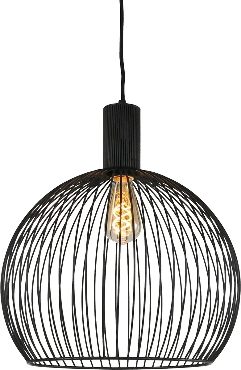 Wire Hanglamp S - E27 - Zwart by ETH in Zwart 40 cm – product photo