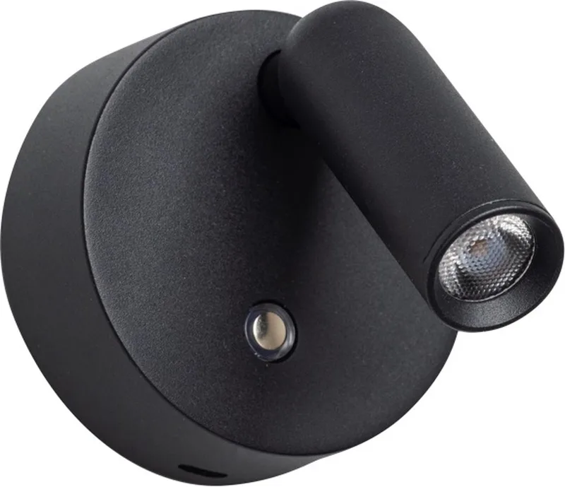 Wispo Wandlamp /Spot dimbaar Draadloos de ETH en Noir – photo produit