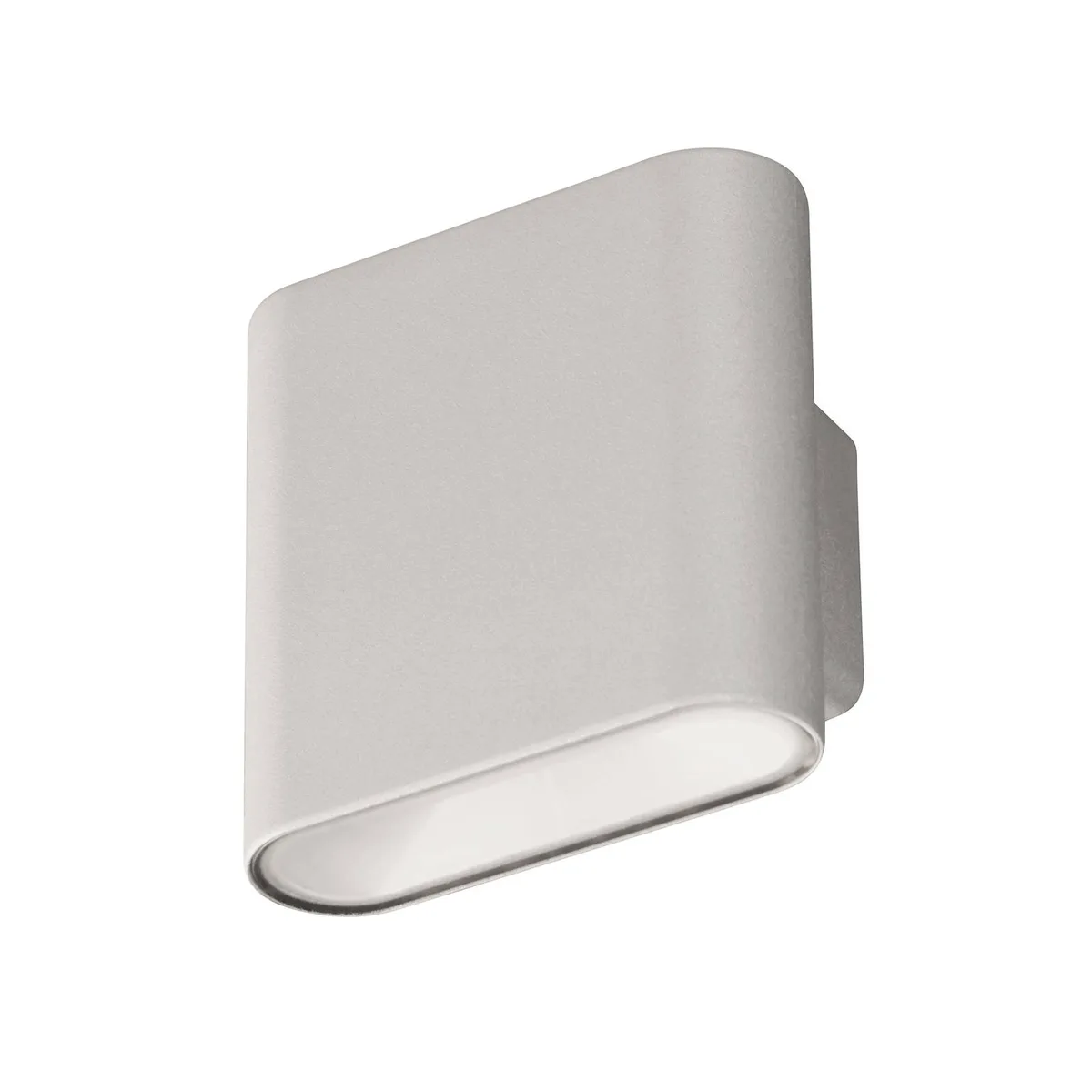 LED oplaadbare wandlamp Magnetics, omhoog & omlaag, breedte 10 cm de FH Lighting en Argent – photo produit