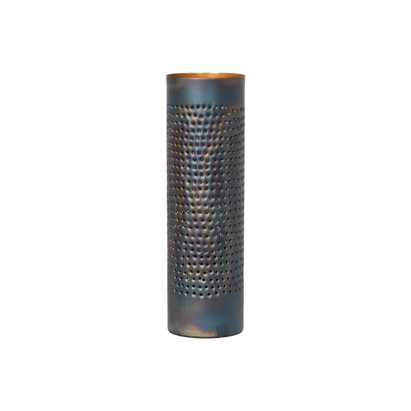 Forato tafellamp, hoogte 42 cm, metaal fra Freelight i Brun – produktbillede
