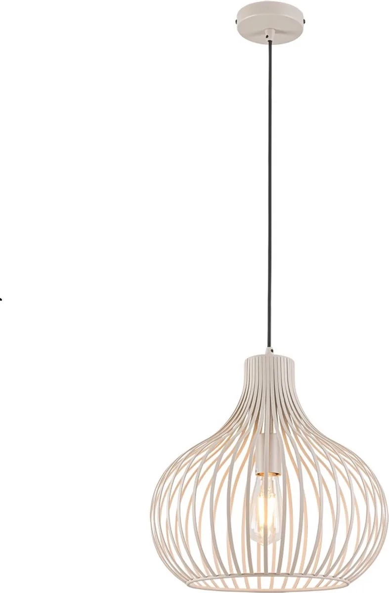 Hanglamp Aglio Ø 38 cm beige från Freelight i Crème – Khaki – produktbild