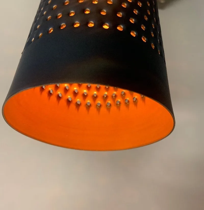 Hanglamp Forato 4 lichts L 120 cm fra Freelight i Bruin Zwart – produktbillede