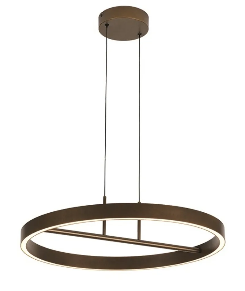 Hanglamp Livello Led 47 Watt Ø 60cm fra Freelight i Brons-Goud – produktbillede