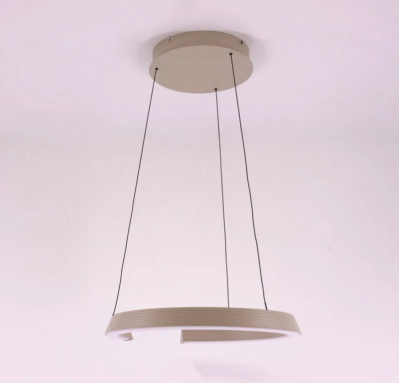 Hanglamp rond dimtowarm - Créme comfort-lift - Diameter 50cm de Freelight en Beige – photo produit