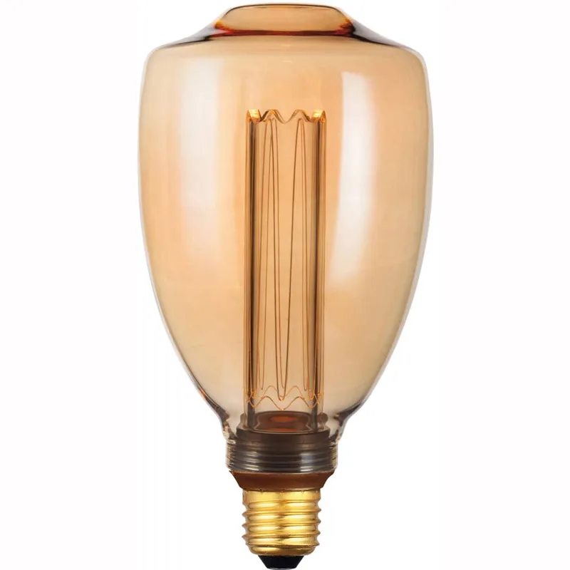 LED lamp | goud | dimbaar | E27 | 5 watt | Ø90 mm | 1800 Kelvin | 200 lumen | 240 volt de Freelight – photo produit