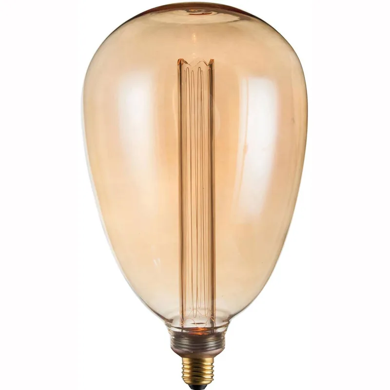 LED lamp | goud glas | dimbaar | E27 | 5 watt | Ø170 mm | 1800 Kelvin | 200 lumen | 240 volt de Freelight – photo produit