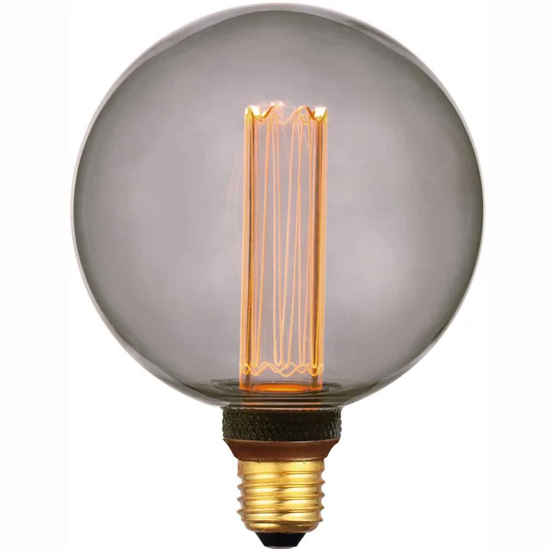LED lamp | smoke glas | dimbaar | E27 | 5 watt | Ø125 mm | 2000 Kelvin | 100 lumen | 240 volt von Freelight – Produktfoto