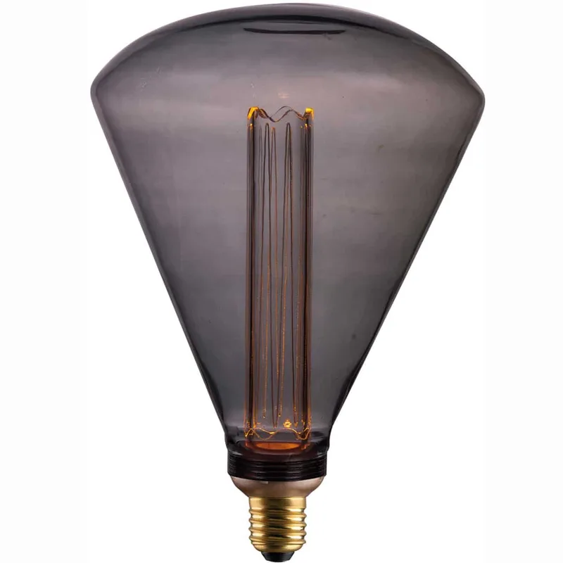 LED lamp | smoke glas | dimbaar | E27 | 5 watt | Ø170 mm | 2000K | 100 lumen | 240V de Freelight – photo produit