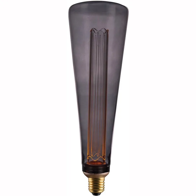 LED lamp | smoke glas | dimbaar | E27 | 5 watt | Ø90 mm | 2000 Kelvin | 100 lumen | 240 volt de Freelight – photo produit