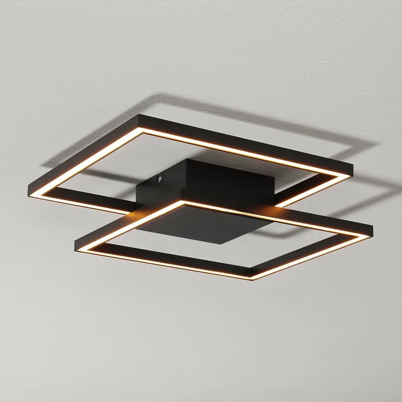 LED plafondlamp Falcon, zwart de Freelight en Noir, Blanc – photo produit