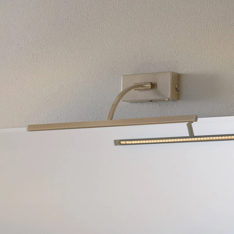 LED wandlamp Matisse, breedte 45 cm von Freelight in Silber – Produktfoto