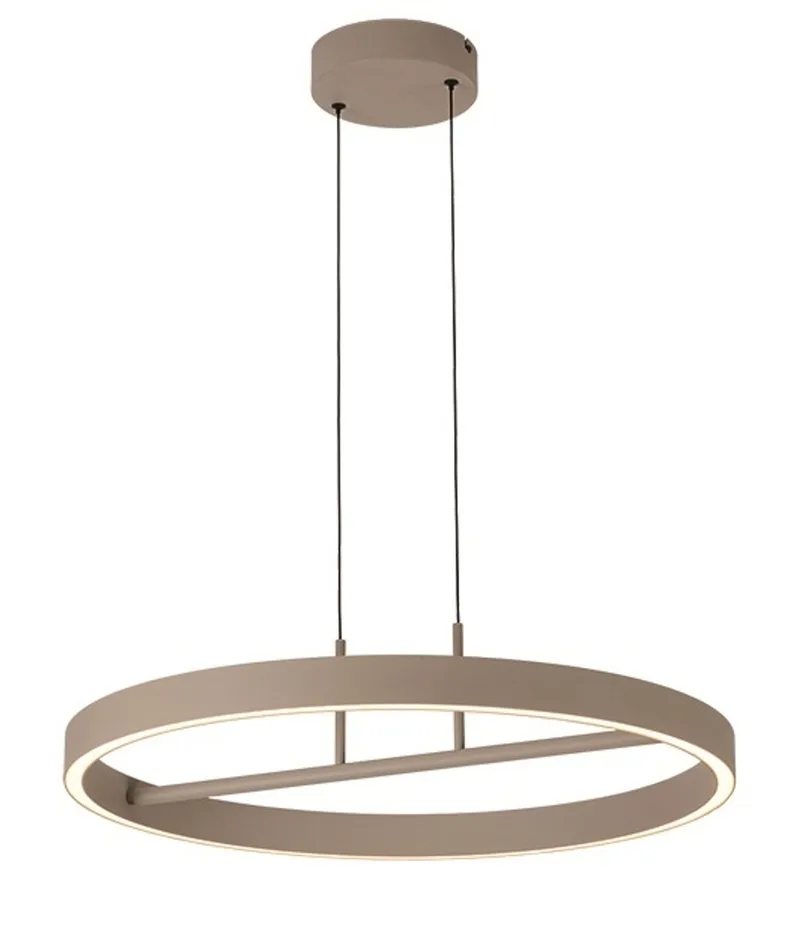 Livello Hanglamp LED 47Watt Ø60cm - Dimbaar - Ringlamp - Eettafellamp von Freelight in Creme – Produktfoto
