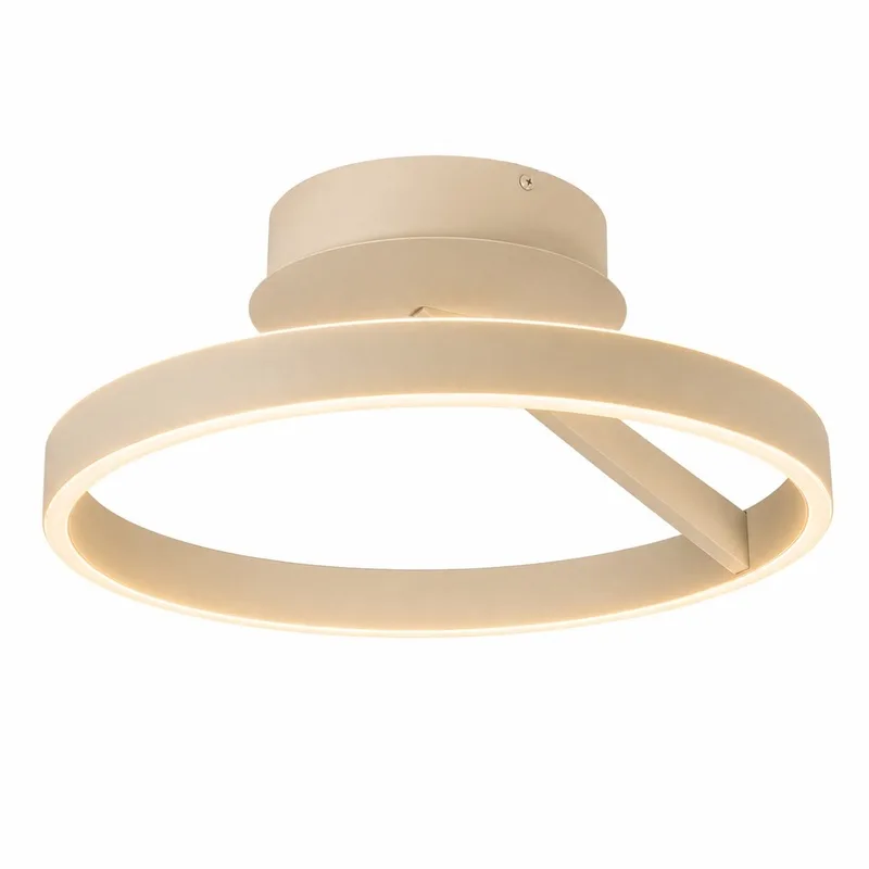 Pilota Plafondlamp Crème Ø40 cm LED 40W 2700K 1600 Lumen 3-Staps Dimbaar fra Freelight i Creme – produktbillede