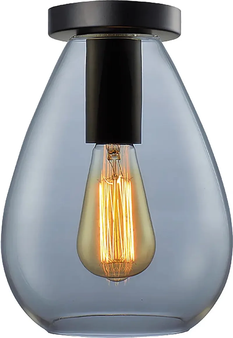 Plafondlamp Dorato H 26 cm von Freelight in Schwarz – Produktfoto