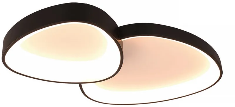 Plafondlamp Organico L 58 cm de Freelight en Noir – photo produit