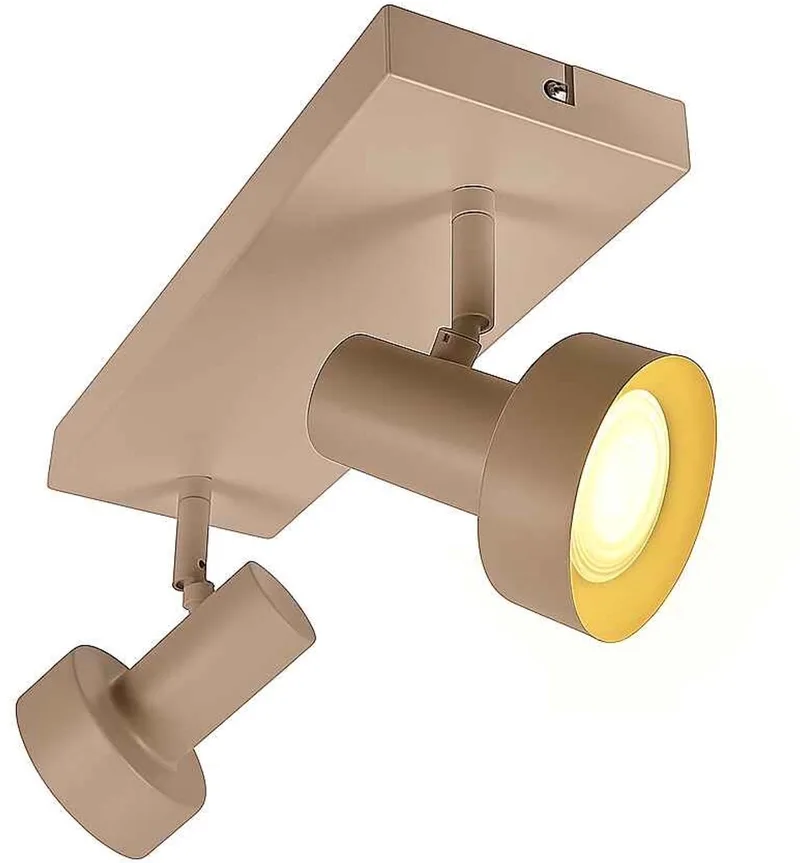 Spot Lunata 2 lichts L 30 cm de Freelight en Beige – photo produit