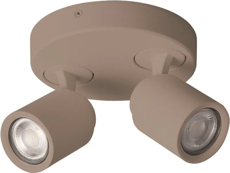 Spot Razza 2 lichts Ø 17 cm GU10 fra Freelight i Beige – produktbillede
