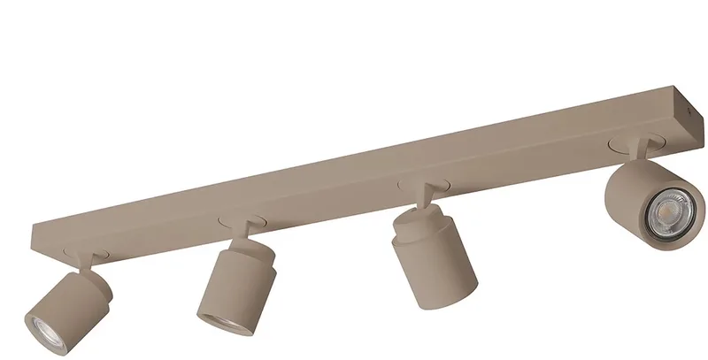 Spot Razza 4 lichts L 76 cm GU10 de Freelight en Beige – photo produit