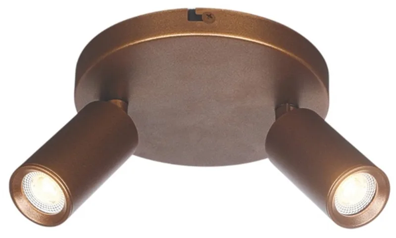 Spot Scolo 2 lichts Ø 15 cm de Freelight en Brons goud – photo produit