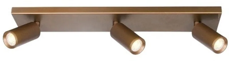 Spot Scolo 3 lichts L 46 cm de Freelight en Brons goud – photo produit