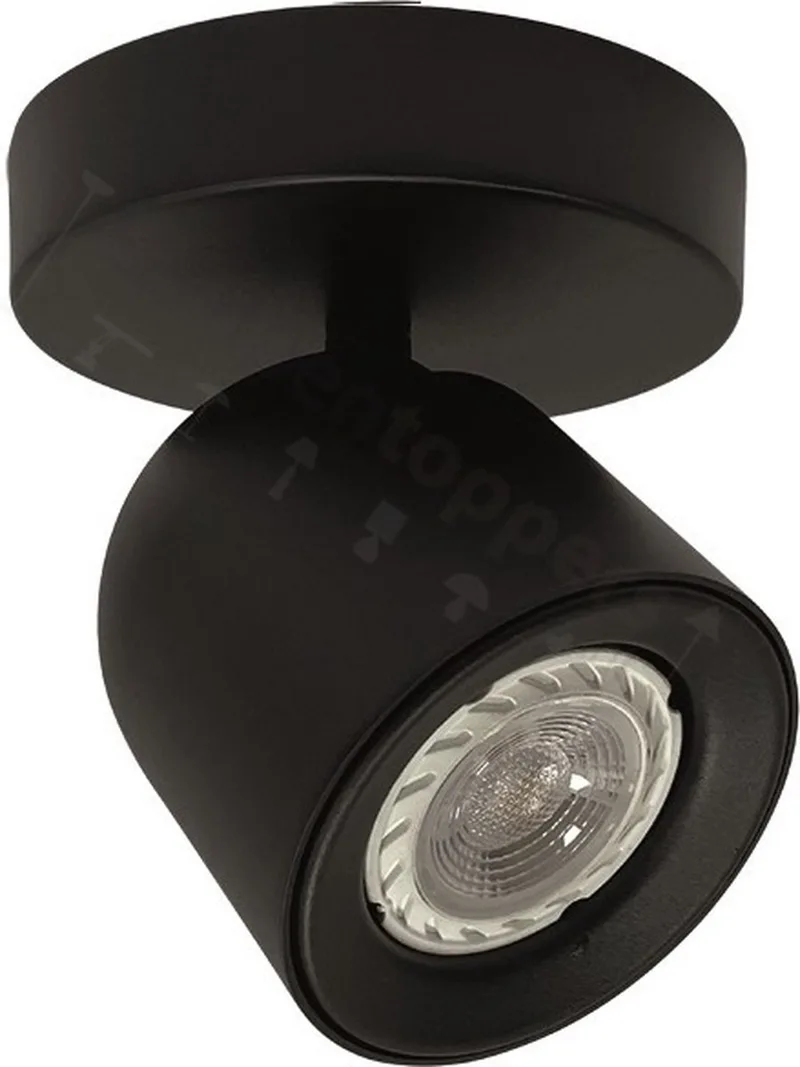 Spot Solare Zwart - Goud GU10 1 Lichts de Freelight en Zwart & Goud – photo produit
