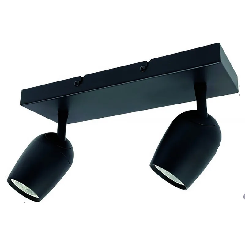 Spot Trova 2 lichts L 30 cm zwart de Freelight – photo produit