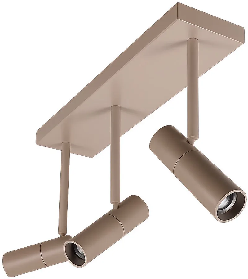 Spot Undici 3 lichts L 57 cm fra Freelight i Beige – produktbillede