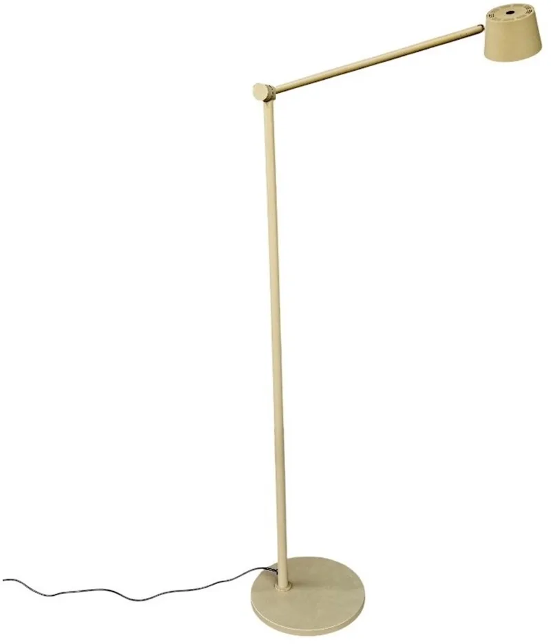 Vloerlamp Cugino 1-Arm 6.2 Watt incl. Dimmer de Freelight en Olijfgroen – photo produit
