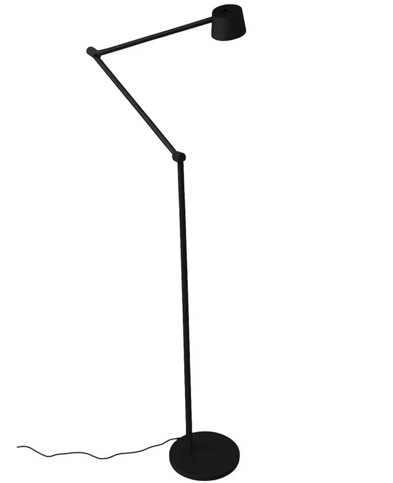 Vloerlamp Cugino 2-Arm 6.2 Watt incl. Dimmer de Freelight en Noir – photo produit