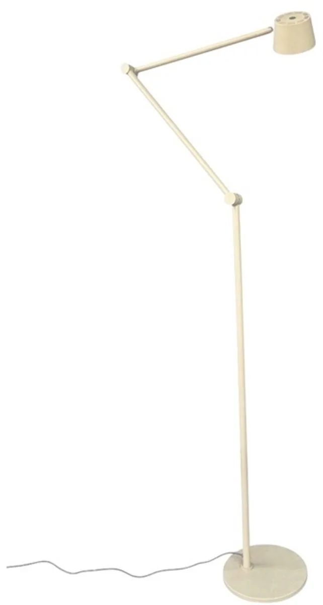 Vloerlamp Cugino 2-Arm incl. Dimmer de Freelight en Crème – photo produit