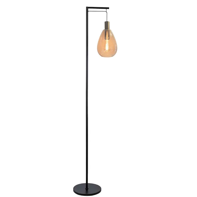 Vloerlamp Dorato H 169 cm zwart goud von Freelight – Produktfoto