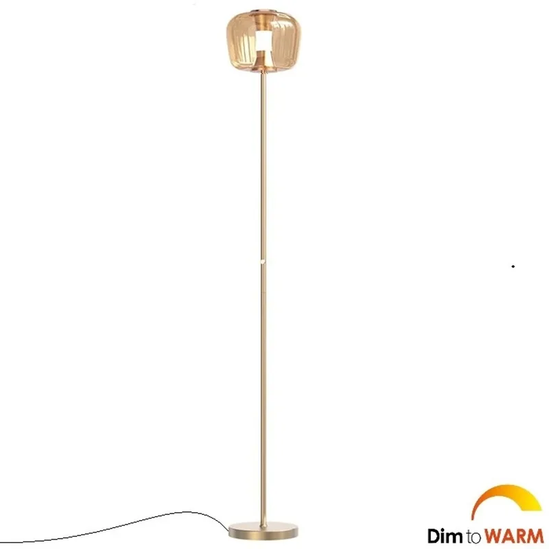 Vloerlamp Rosa H 170 cm de Freelight en Rosé goud – photo produit