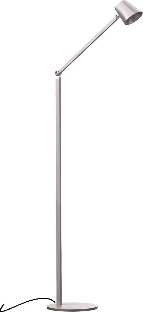 Vloerlamp Triëste 5Watt incl. 3 Step-Dimmer fra Freelight i Sølv – produktbillede